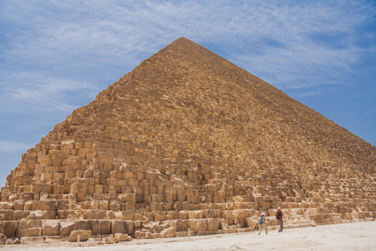 Climbing the Great Pyramid of Giza (146 metres)