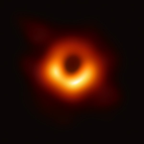 Das erste Bild vom Schwarzen Loch